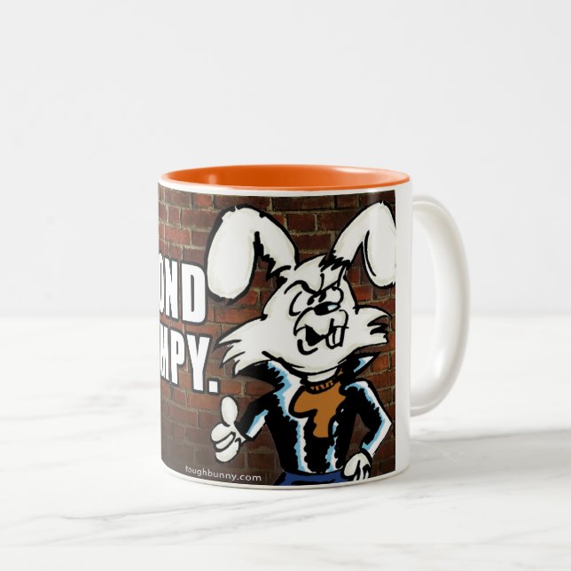 TOUGH BUNNY - GRUMPY coffee mug (Devant droit)