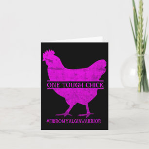Tough Chick Fibromyalgie Krieger - Bewusstsein Karte