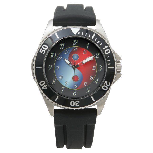 Tough genug Yen Yang Watch Armbanduhr (Vorderseite)