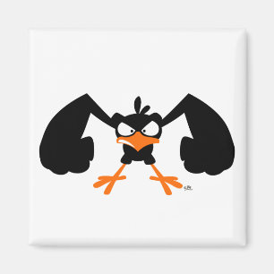 Tough lil' birdie :) magnet :