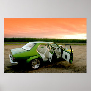 Tough Street Machine - Green Machine Poster