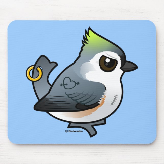 Tough Titmouse Mousepad (Vorne)