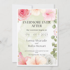 Toujours après Mariage Invitation numérique