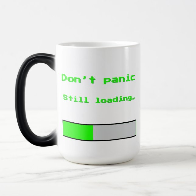 Toujours Chargement de la chaleur révéler Mug (Gauche)