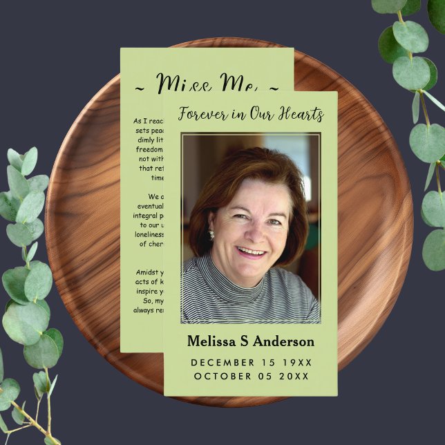 Toujours dans nos coeurs Carte photo de prière fun (Créateur téléchargé)