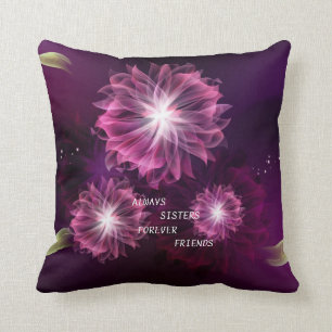 "TOUJOURS DE SOEURS COUSSIN DE CARRÉ D'AMIES POUR
