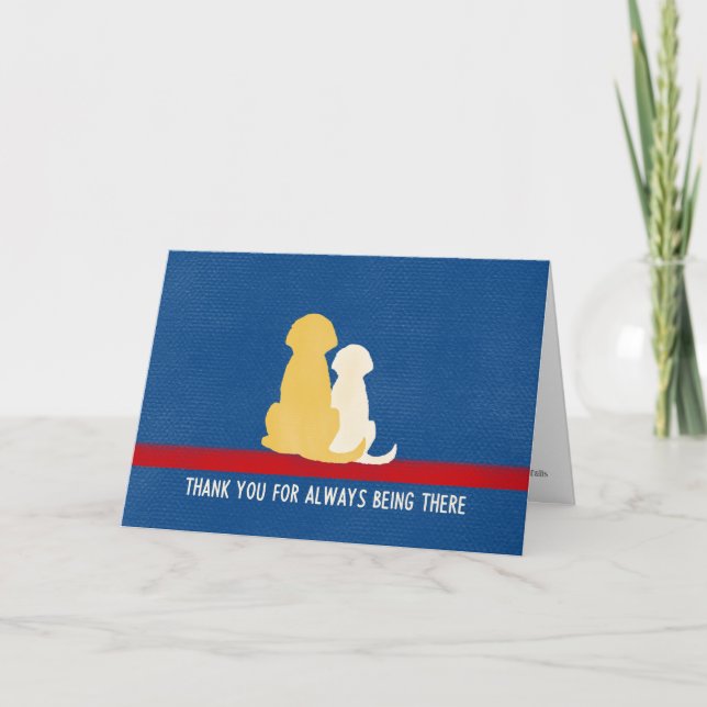 Toujours Être Là Merci Cartes (Devant)