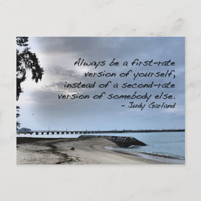 Toujours être premier - taux carte postale (Devant)