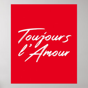Toujours l'Amour - Ewige Liebe für Hochzeiten Poster