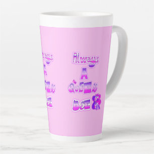 Toujours une reine abeille baby tasse rose latte