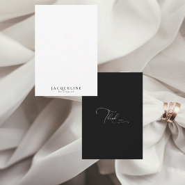 Toujours votre Merci B/W personnalisé