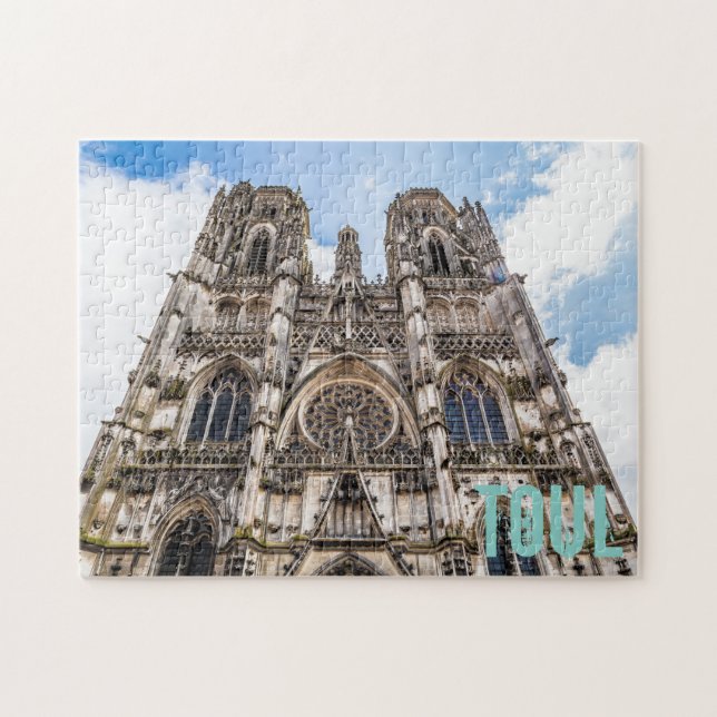 Toul St. Etienne Cathedral Frankreich Geschenk (Horizontal)