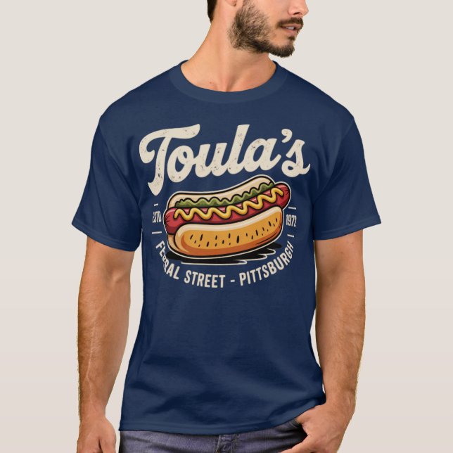 Toulas heiße Hunde - Pittsburgh T-Shirt (Vorderseite)