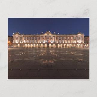 Toulouse Capitole Night Postkarte