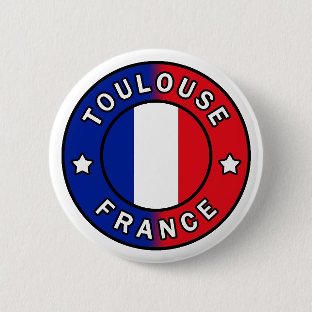 Toulouse Frankreich Button (Vorderseite)