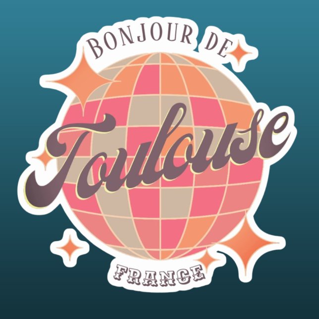 Toulouse Frankreich - Dekorationsobjekt für Stadtf Aufkleber (Von Creator hochgeladen)