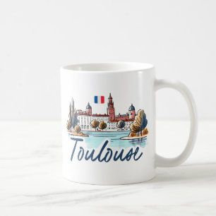 Toulouse Frankreich Kaffeetasse