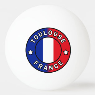 Toulouse Frankreich Tischtennisball