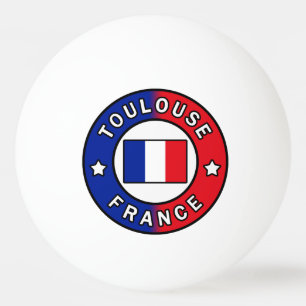Toulouse Frankreich Tischtennisball