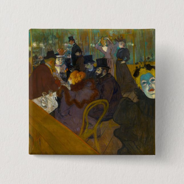 Toulouse-Lautrec - At the Rouge Button (Vorderseite)