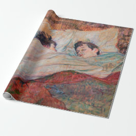 Toulouse-Lautrec - Das Bett Geschenkpapier