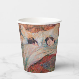 Toulouse-Lautrec - Das Bett Pappbecher