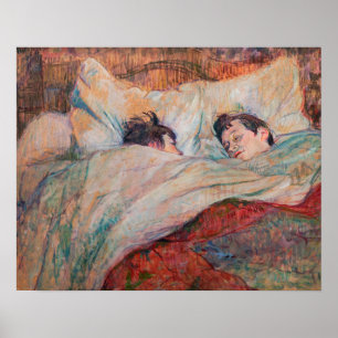 Toulouse-Lautrec - Das Bett Poster