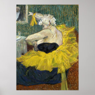 Toulouse-Lautrec - Der Clown Cha-U-Kao Poster