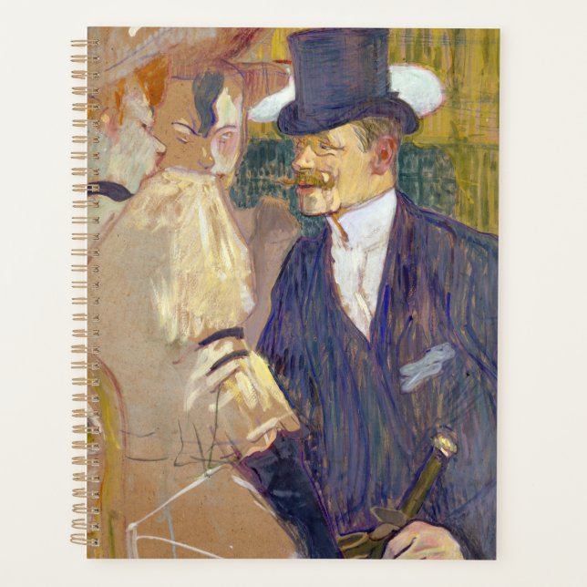 Toulouse-Lautrec - Der Engländer im Rouge Planer (Vorderseite)