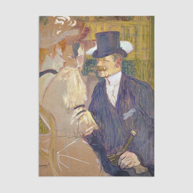 Toulouse-Lautrec - Der Engländer im Rouge Seidenpapier (Von Creator hochgeladen)