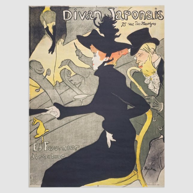 Toulouse-Lautrec - Divan Japonais Seidenpapier (Von Creator hochgeladen)