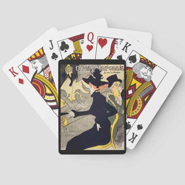 Toulouse-Lautrec - Divan Japonais Spielkarten (Rückseite)