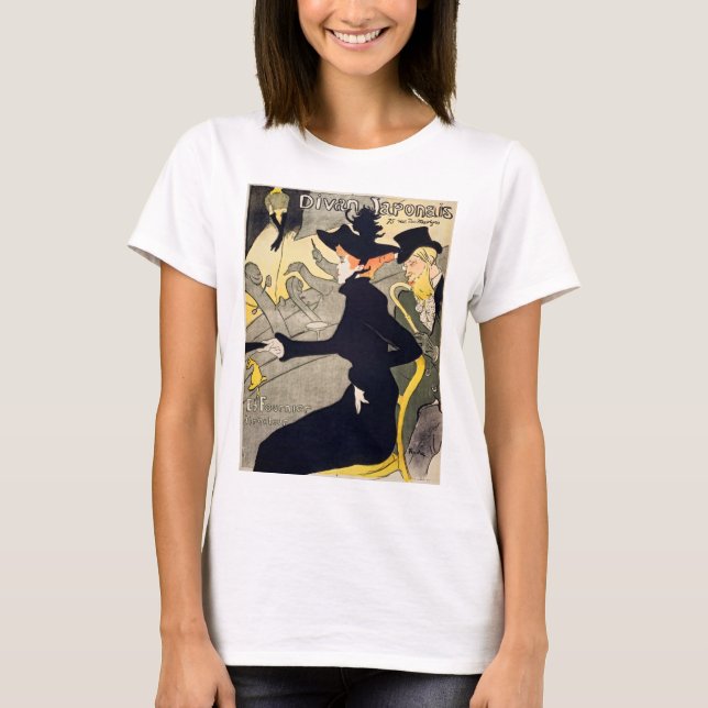 Toulouse-Lautrec - Divan Japonais T-Shirt (Vorderseite)