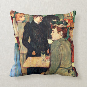 Toulouse-Lautrec - Ecke Moulin de la Galette Kissen