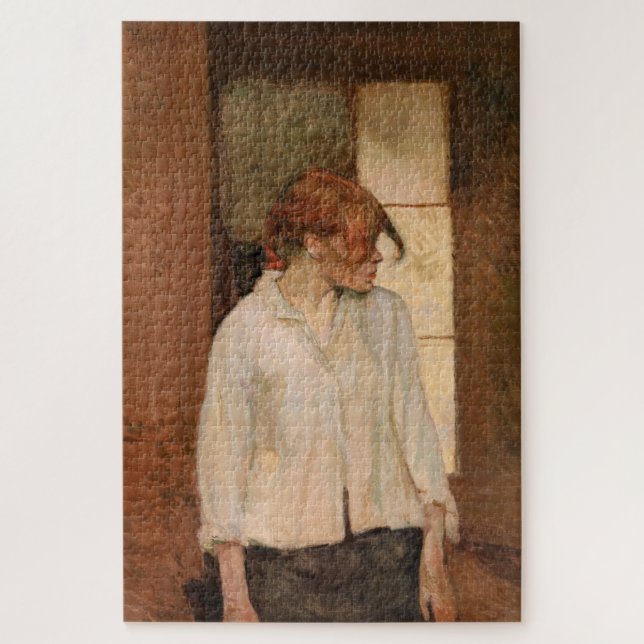 Toulouse-Lautrec - Eine Montrouge, Rosa La Rouge (Vertikal)