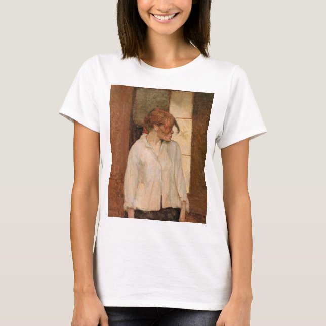 Toulouse-Lautrec - Eine Montrouge, Rosa La Rouge T-Shirt (Vorderseite)