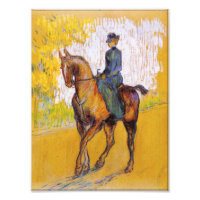 Toulouse-Lautrec Frauen auf Pferden Foto Print