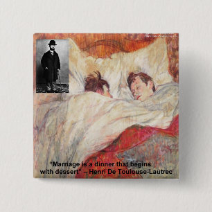 Toulouse-Lautrec-Heiratsangebot Geschenke und T-Sh Button