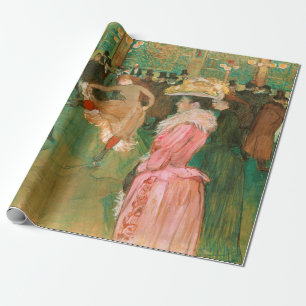 Toulouse-Lautrec - Im Moulin Rouge, Der Tanz Geschenkpapier