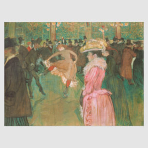 Toulouse-Lautrec - Im Moulin Rouge, Der Tanz Seidenpapier