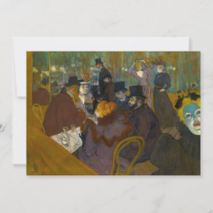Toulouse-Lautrec - Im Rouge Einladung