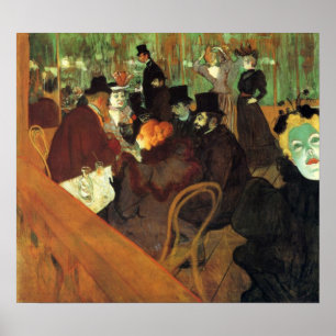 Toulouse-Lautrec - im Rouge Poster