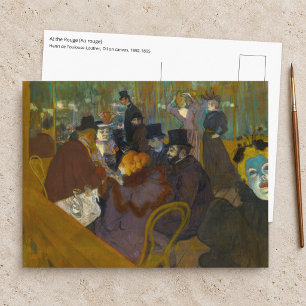 Toulouse-Lautrec - Im Rouge Postkarte