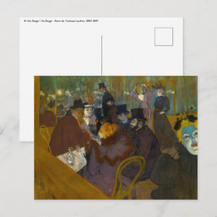 Toulouse-Lautrec - Im Rouge Postkarte