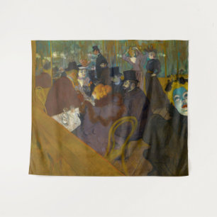 Toulouse-Lautrec - Im Rouge Wandteppich
