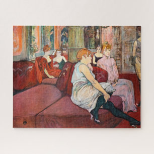 Toulouse-Lautrec - Im Salon, rue des Moulins
