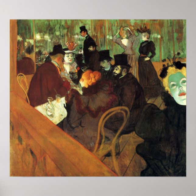 Toulouse-Lautrec - In der Strecke Poster (Vorne)