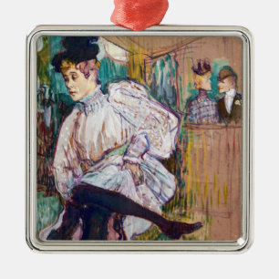 Toulouse-Lautrec - Jane Avril beim Tanzen Ornament Aus Metall
