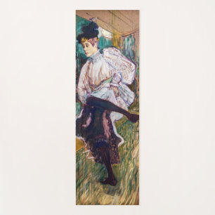 Toulouse-Lautrec - Jane Avril beim Tanzen Yogamatte