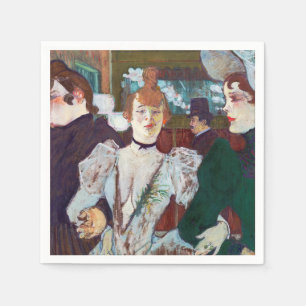 Toulouse-Lautrec - La Goulue Ankunft am Rouge Serviette
